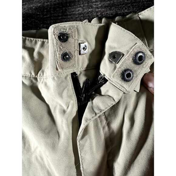 Quiksilver Mens Quiktech Snow Pants Small Tan 5000mm Snowboarding Adjustable - Picture 3 of 9